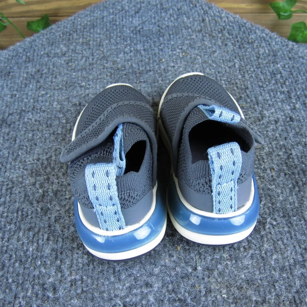 Zara Boys Sneaker  Sz T 18 Medium Gray Synthetic Hook & Loop‎